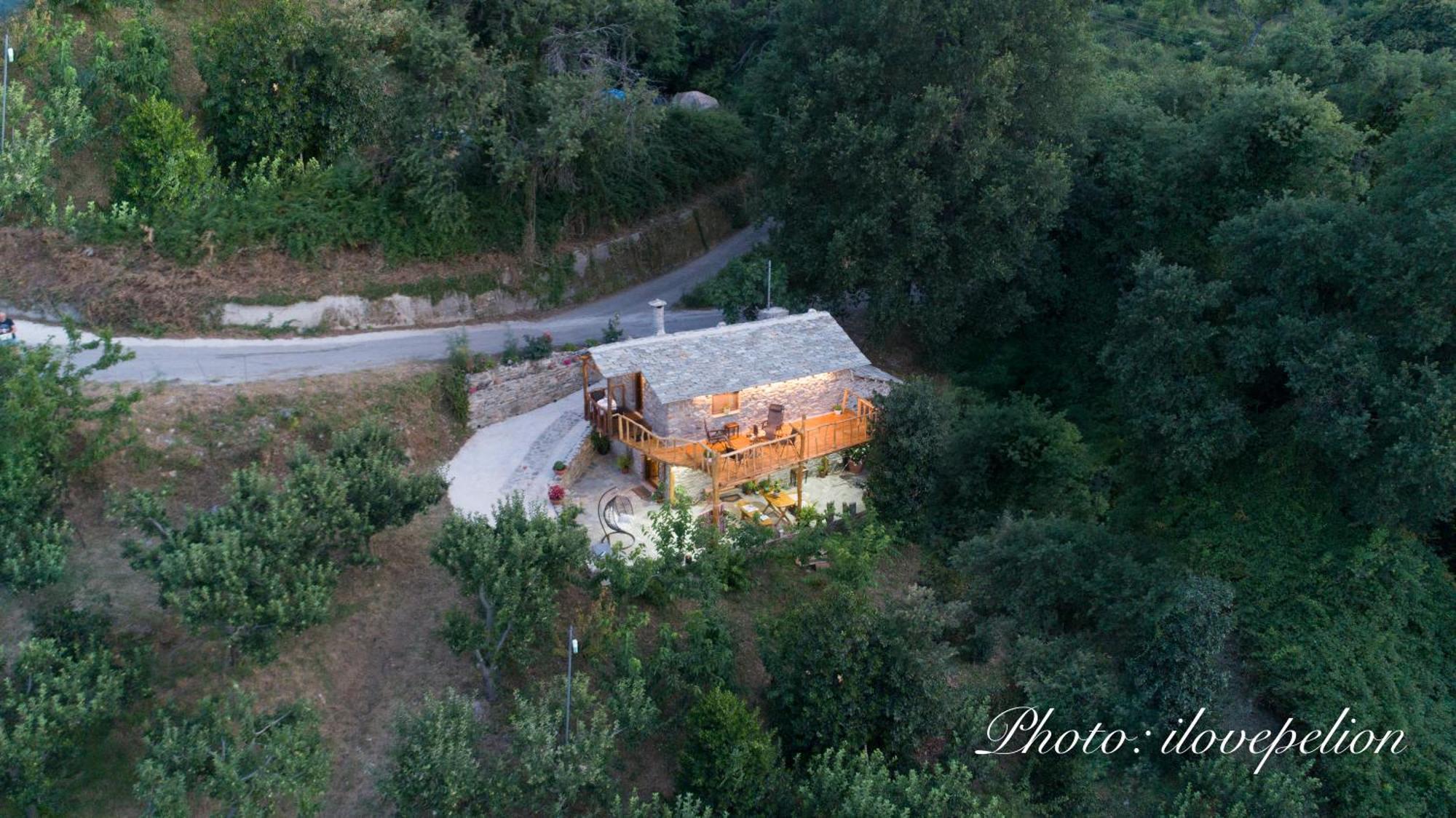 Aristoteli'S Stone House Makrirrakhi Екстер'єр фото