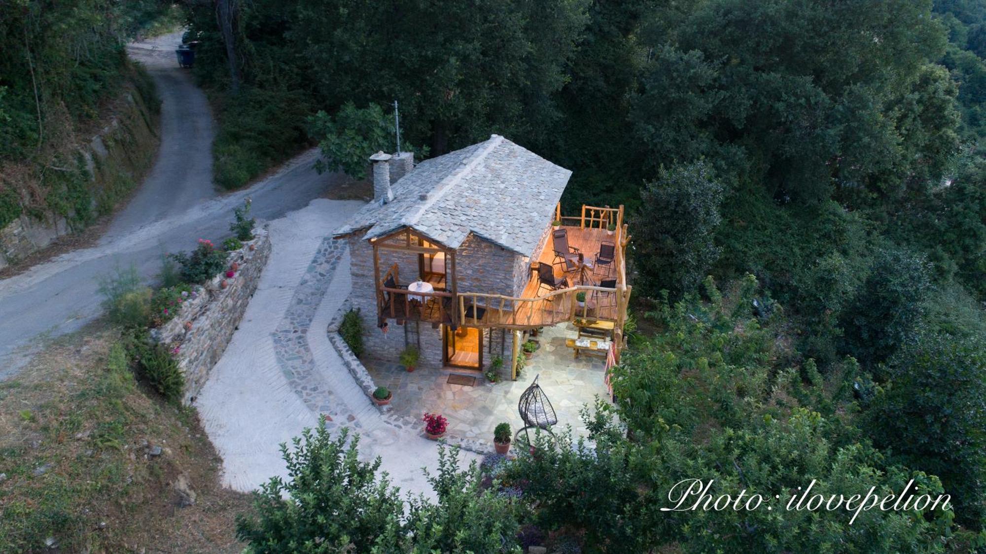 Aristoteli'S Stone House Makrirrakhi Екстер'єр фото